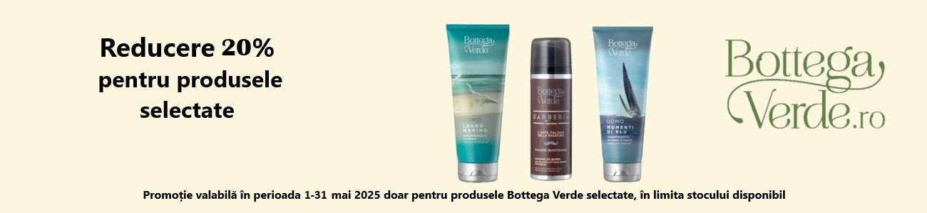Bottega Verde 20% Reducere Mai