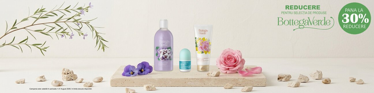 Bottega Verde Pana la 30% Reducere August