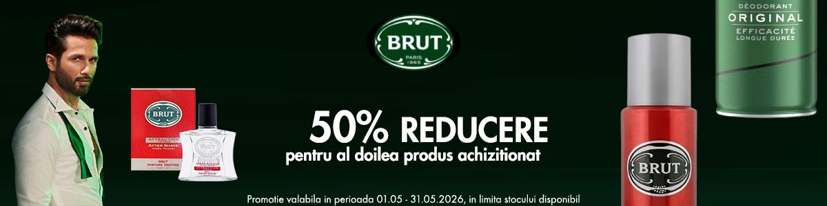 Brut 1+50% Reducere la al 2-lea Mai