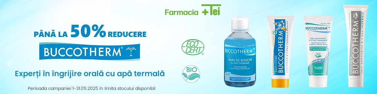Buccotherm Pana la 50% Reducere Mai
