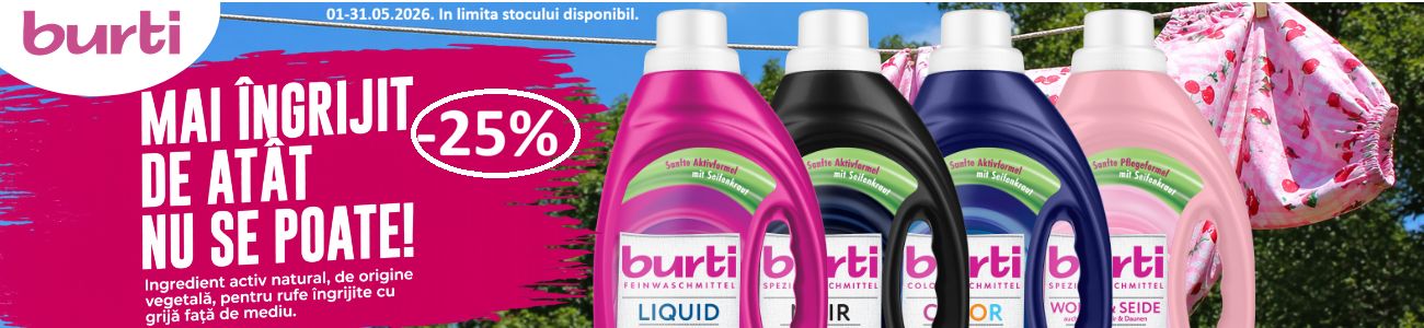 Burti 20% Reducere Mai