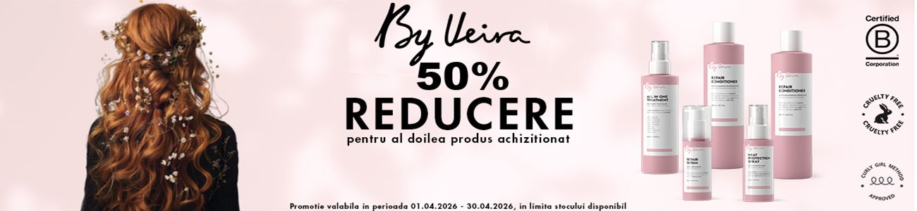 By Veira 1+50% Reducere la al doilea Aprilie