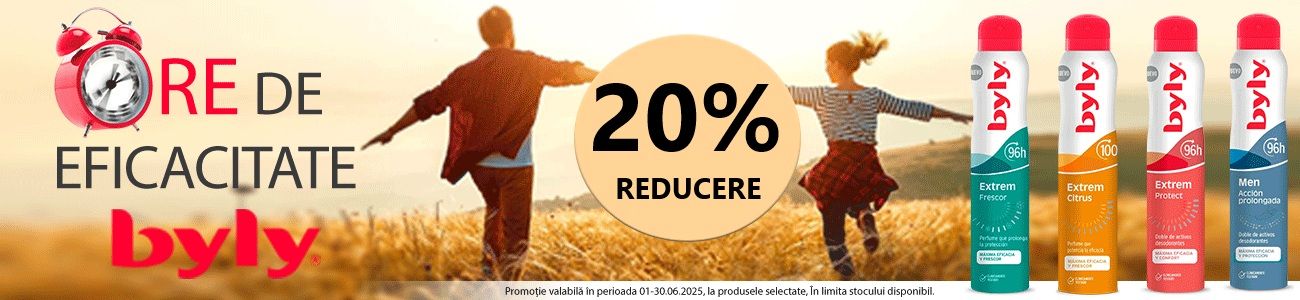 Byly 20% Reducere Iunie