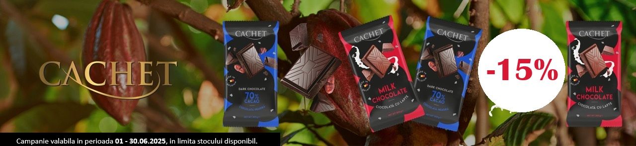 Cachet 15% Reducere Zorii Reducerilor