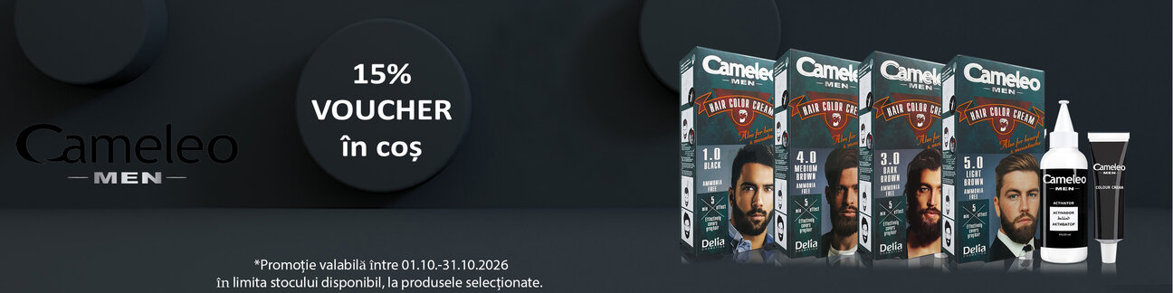 Cameleo 15% Voucher in cos Octombrie