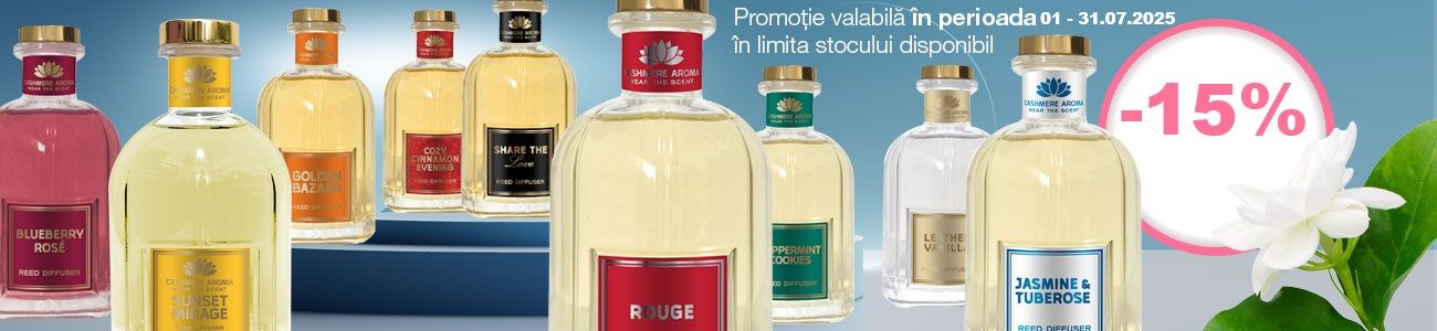Cashmere Aroma 15% Reducere Iulie