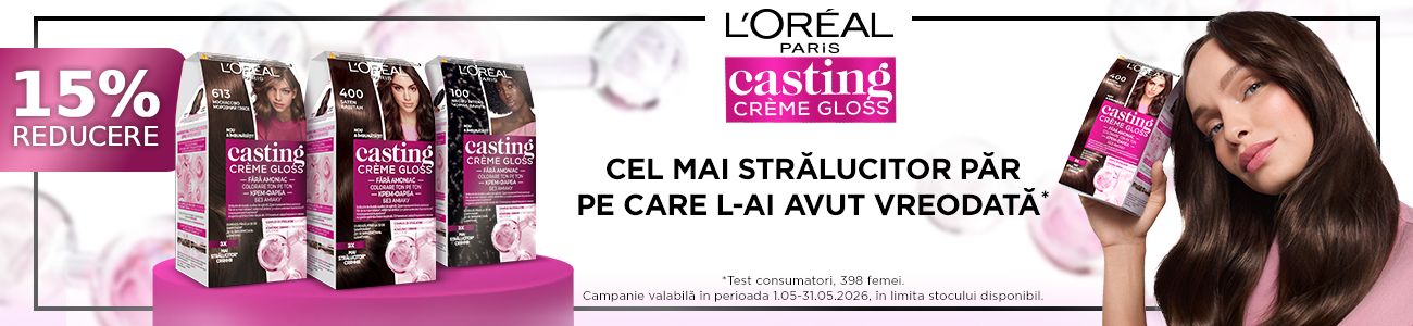 Casting Creme Gloss 15% Reducere Mai