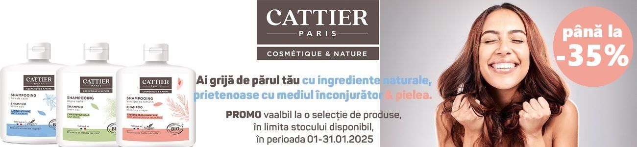 Cattier Pana la 35% Reducere Ianuarie 