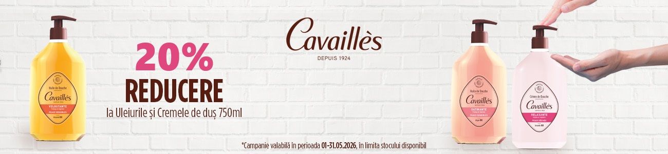 Cavailles 20% Reducere Mai