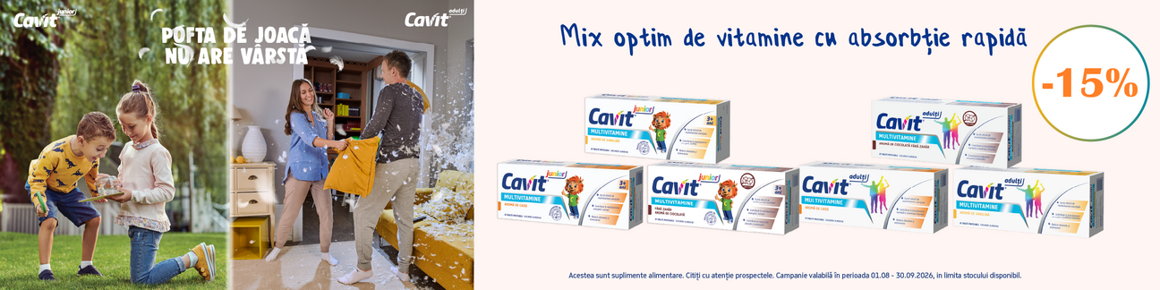 Cavit 15% Reducere August-Septembrie