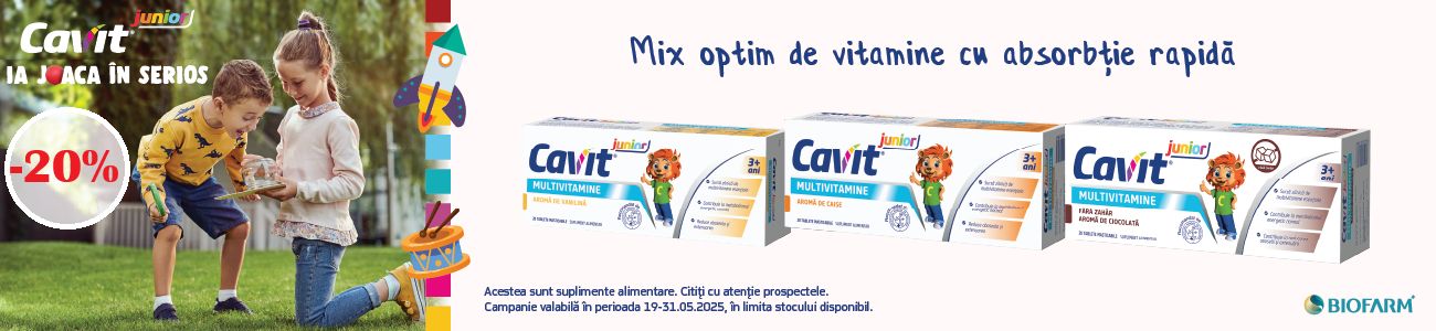 Cavit 20% Reducere Ziua Copilului