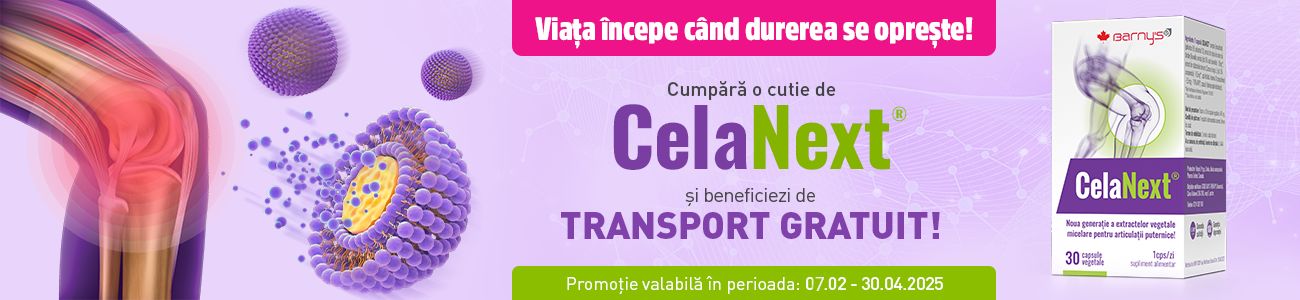 CelaNext Transport Gratuit Februarie-Aprilie