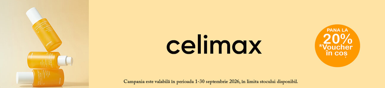 CELIMAX Pana la 20% Voucher in cos Septembrie
