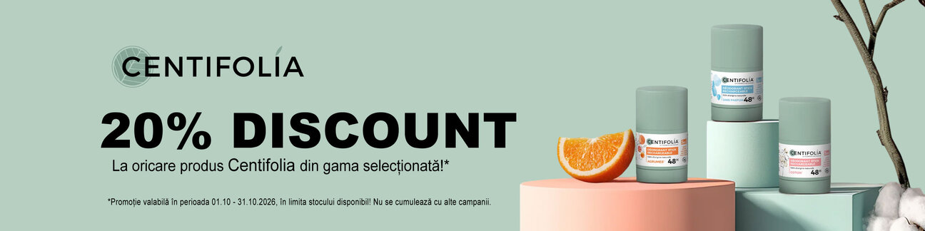Centifolia 20% Reducere Octombrie