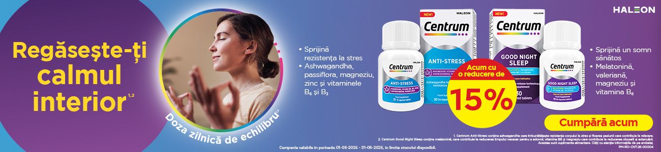 Centrum 15% Reducere Mai