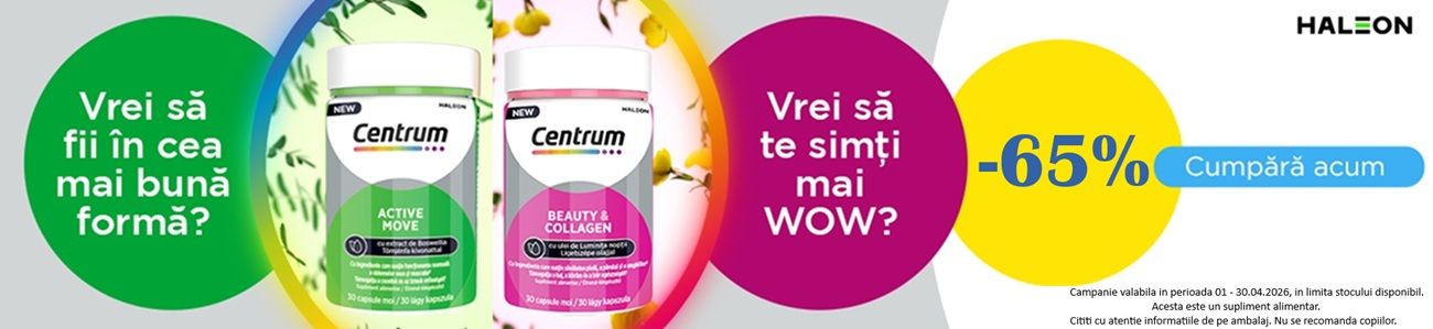 Centrum 65% Reducere Aprilie
