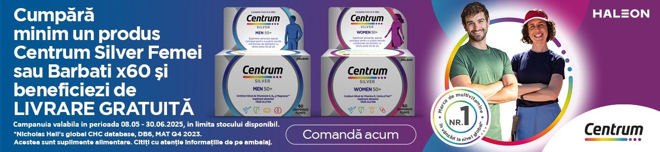 Centrum Transport Gratuit Mai - Iunie