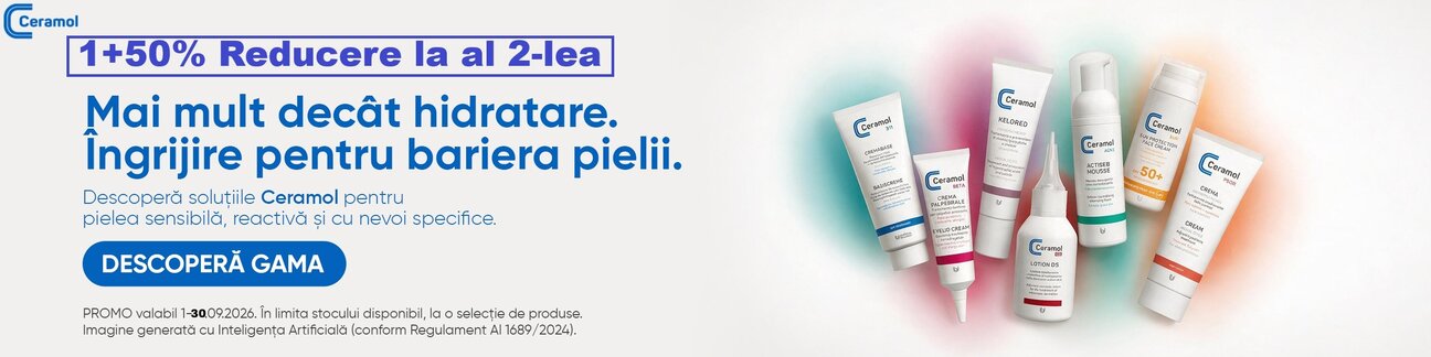 Ceramol 1+50% Reducere la al 2-lea Septembrie