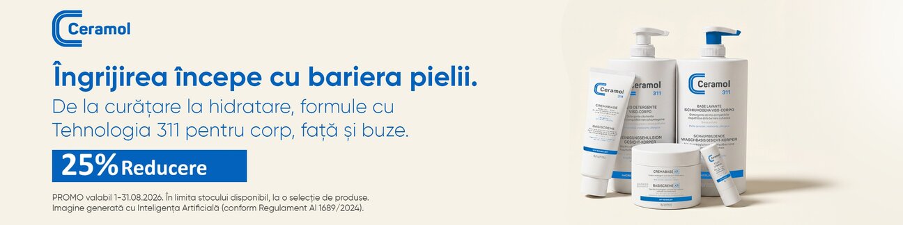 Ceramol 25% Reducere August
