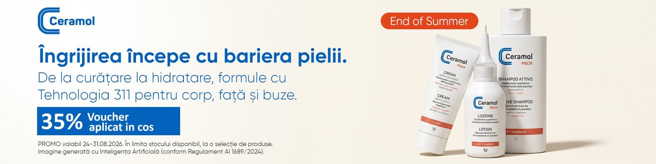 Ceramol 35% Voucher aplicat in cos End of Summer