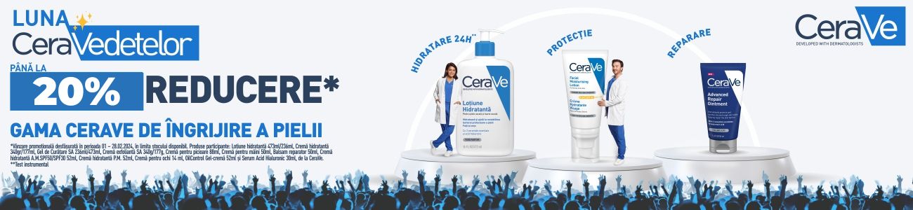 Cerave 20% Reducere Februarie