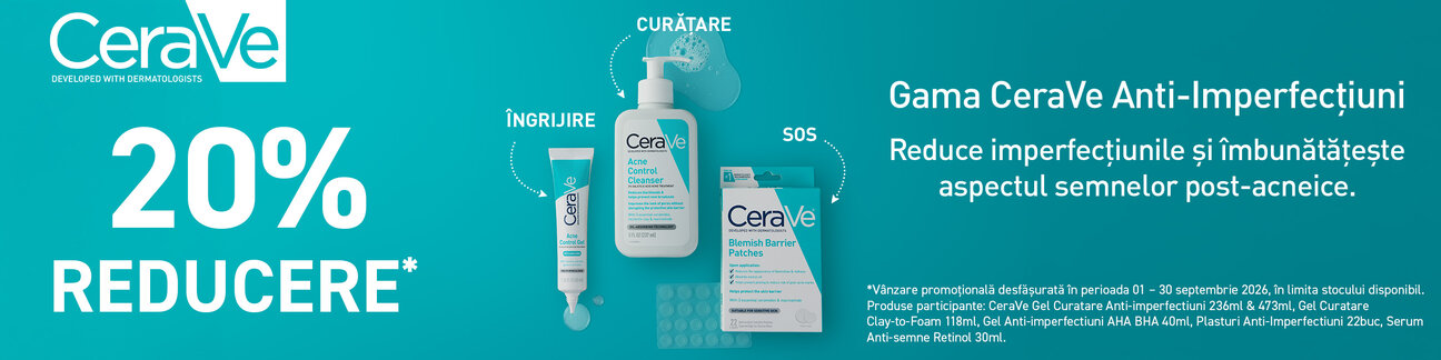 CeraVe 20% Reducere Septembrie