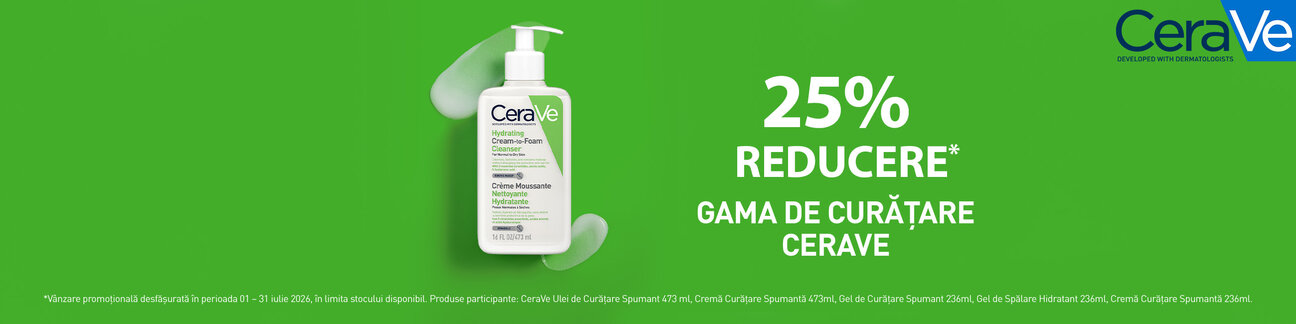 CeraVe 25% Reducere Iulie