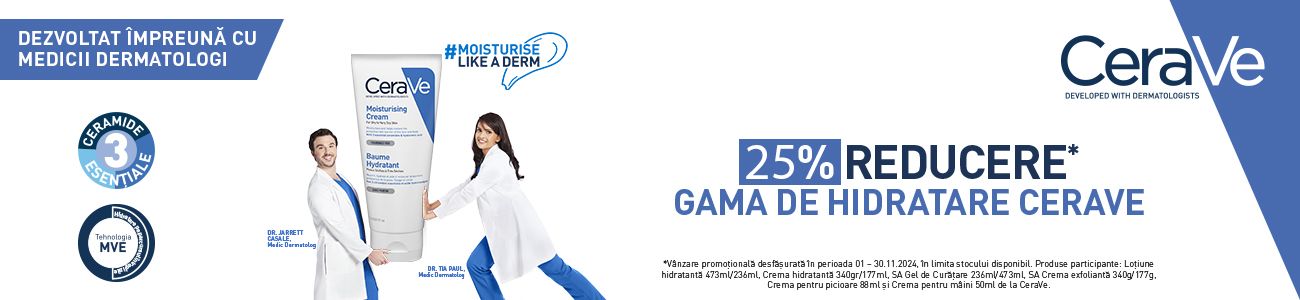 Cerave 25% Reducere Noiembrie 