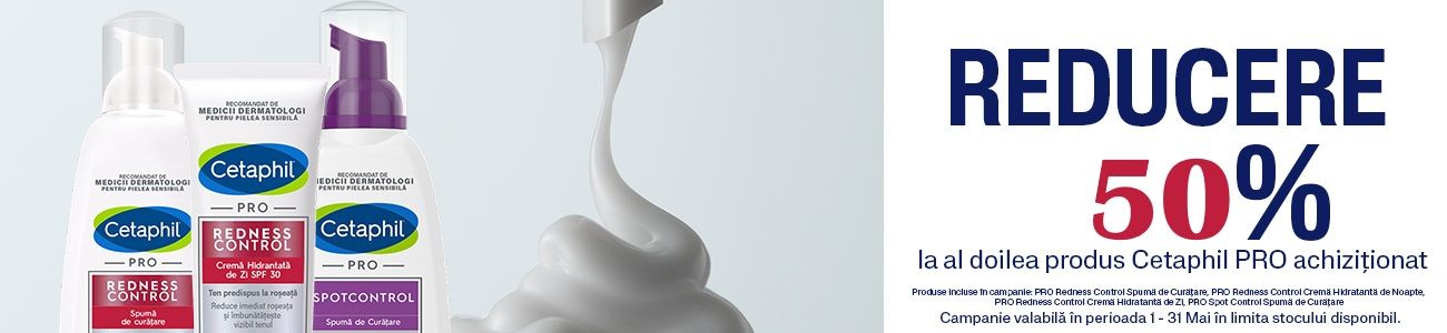 Cetaphil 1+50% Reducere La Al Doilea Produs Mai