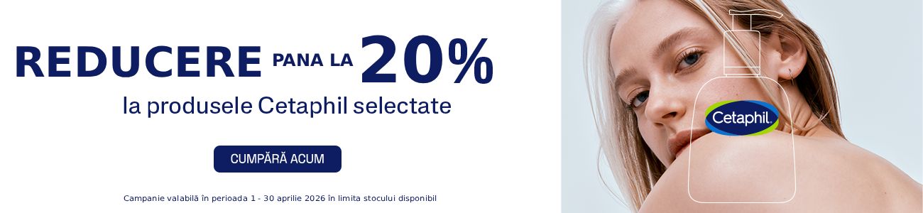 Cetaphil Pana la 20% Reducere Aprilie