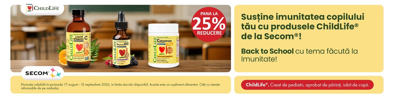 Childlife Pana la 25% Reducere Back To School