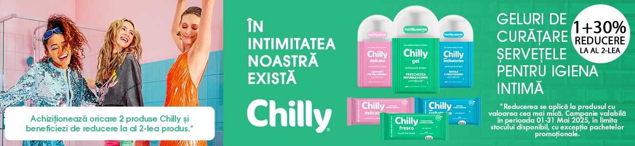 Chilly 1+30% Reducere la al doilea Mai