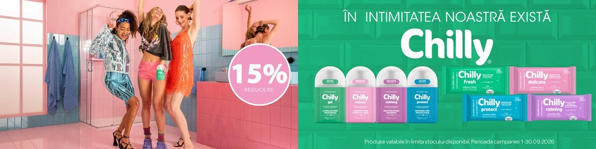 Chilly 15% Reducere Septembrie