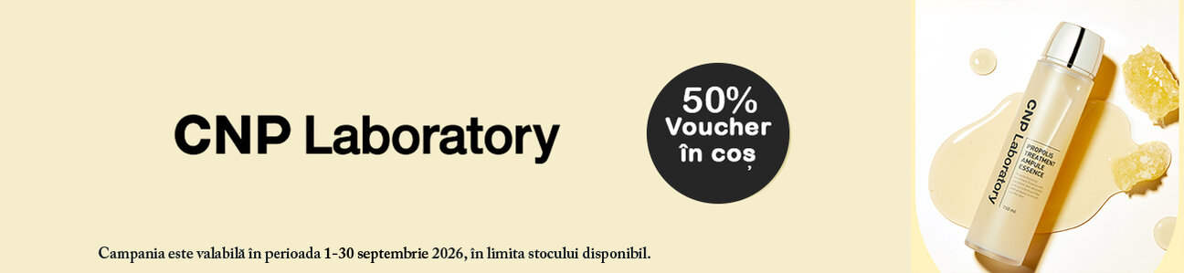 CNP LABORATORY 50% Voucher in cos Septembrie
