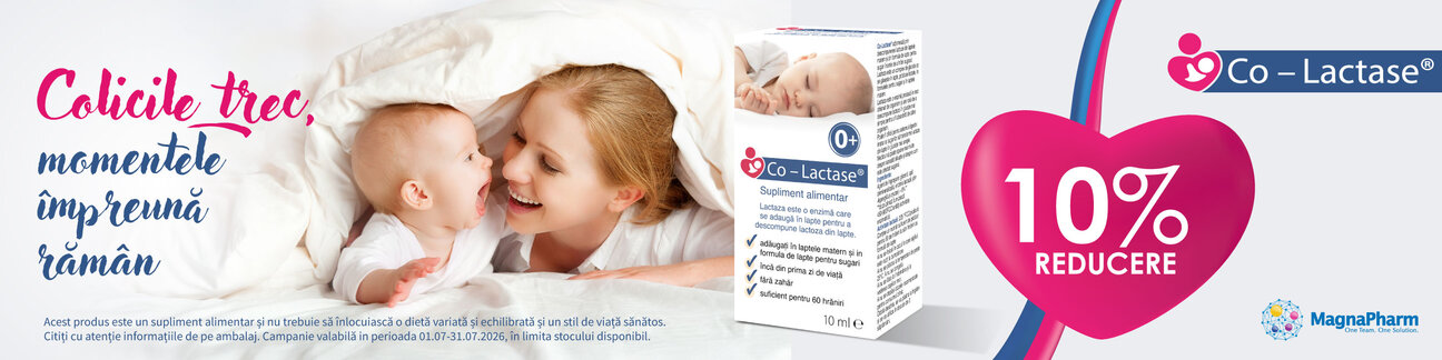 Co-Lactase 10% Reducere Iulie