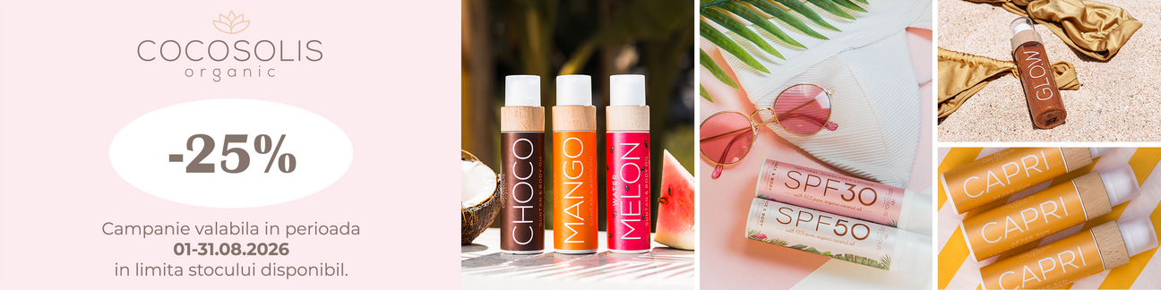Cocosolis 25% Reducere August