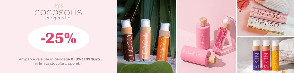 Cocosolis 25% Reducere Iulie