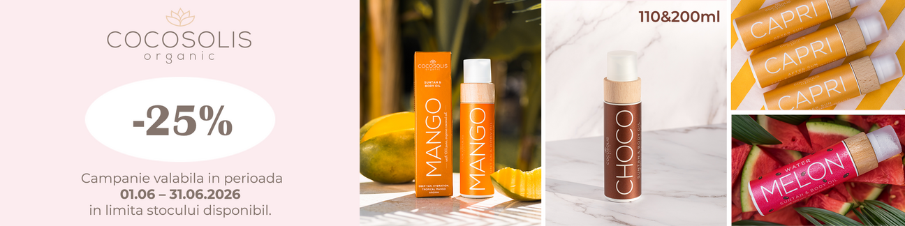 Cocosolis 25% Reducere Iunie