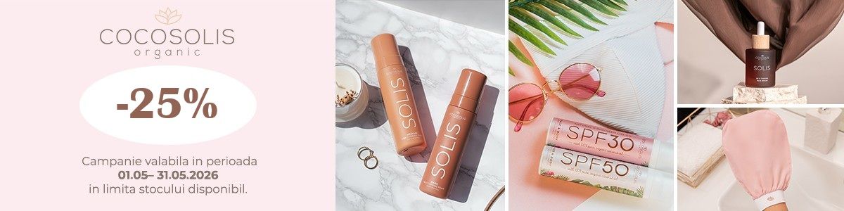 Cocosolis 25% Reducere Mai