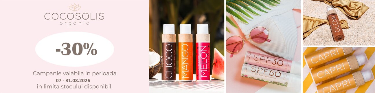 Cocosolis 30% Reducere August 
