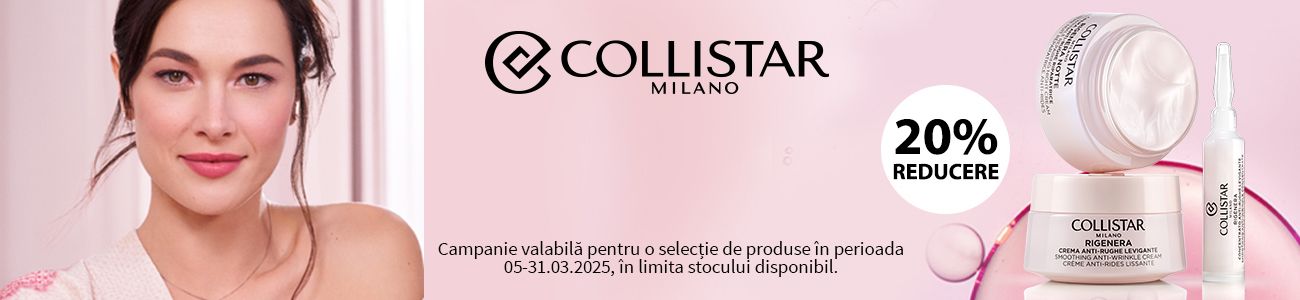 Collistar 20% Reducere Martie