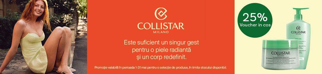 Collistar 25% Voucher in cos Mai