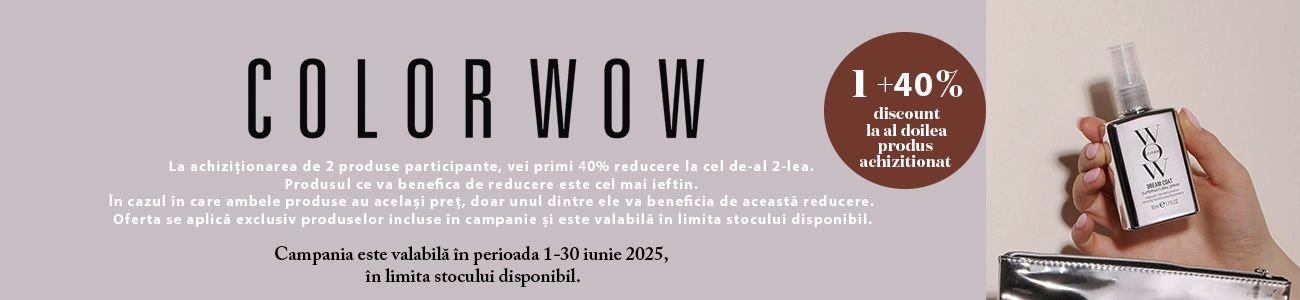 Color Wow 1+40% Reducere la al 2-lea Zorii Reducerilor