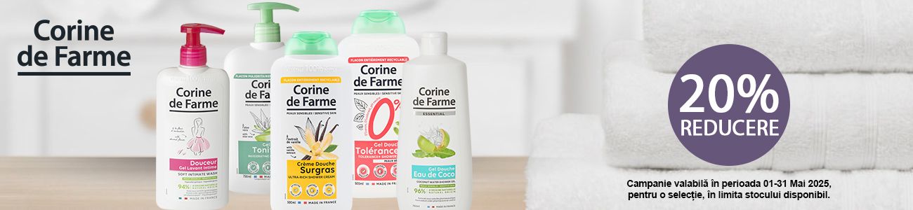 Corine De Farme 20% Reducere Mai
