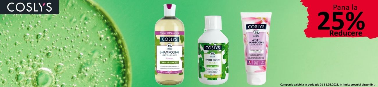 Coslys Pana la 25% Reducere Mai