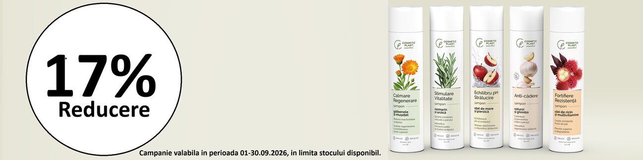 Cosmetic Plant 17% Reducere Septembrie