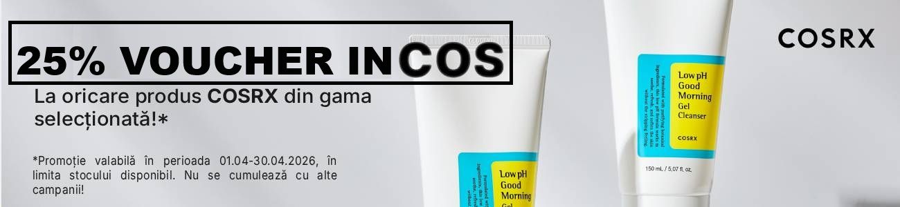 Cosrx 25% Voucher in cos Aprilie