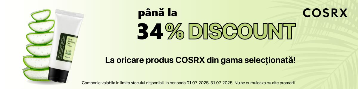 Cosrx Pana la 34% Reducere Iulie