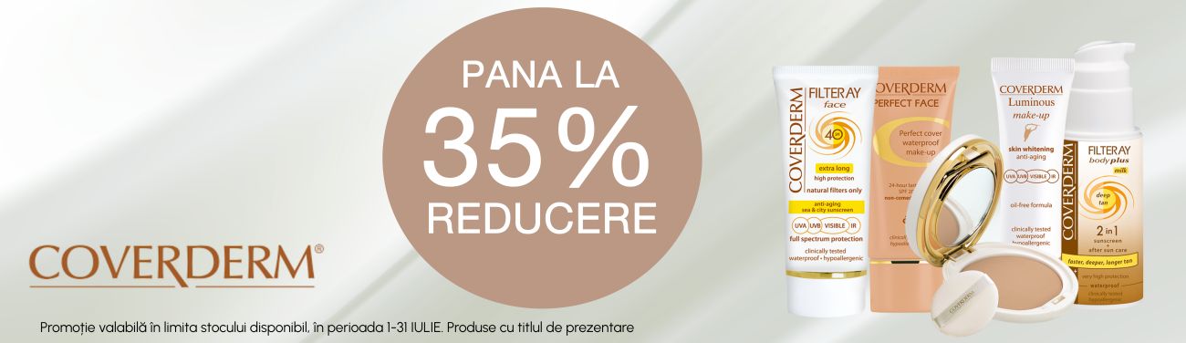 Coverderm Pana la 35% Reducere Iulie