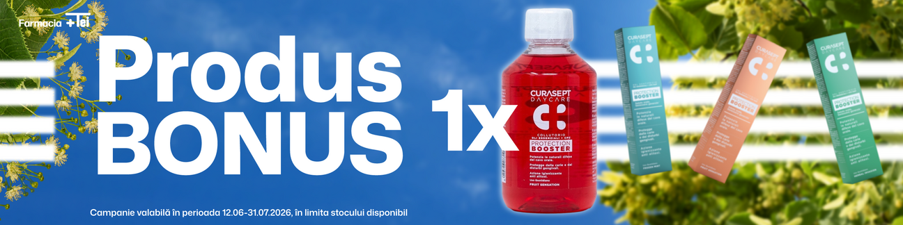 Curasept Produs Bonus Iunie-Iulie